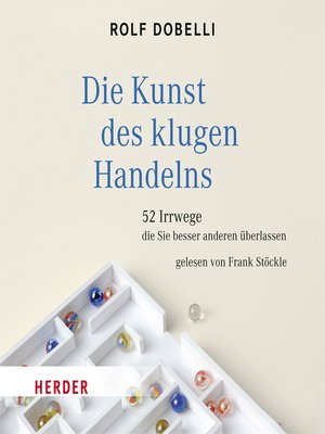 cover image of Die Kunst des klugen Handelns
